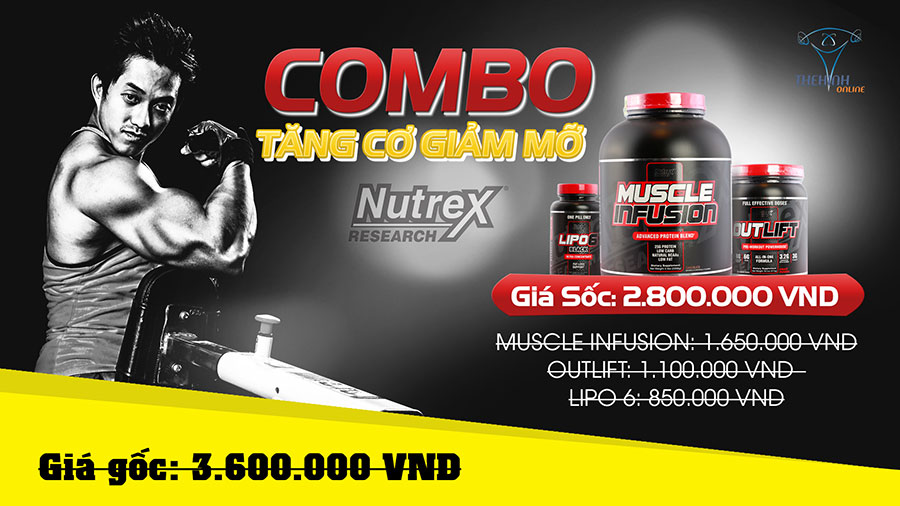 Combo Tăng Cơ Giảm Mỡ