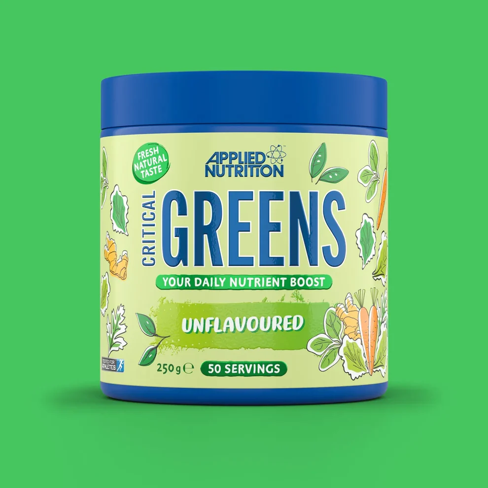Applied Nutrition Critical Greens, Bổ Sung Chất Xơ Không Mùi