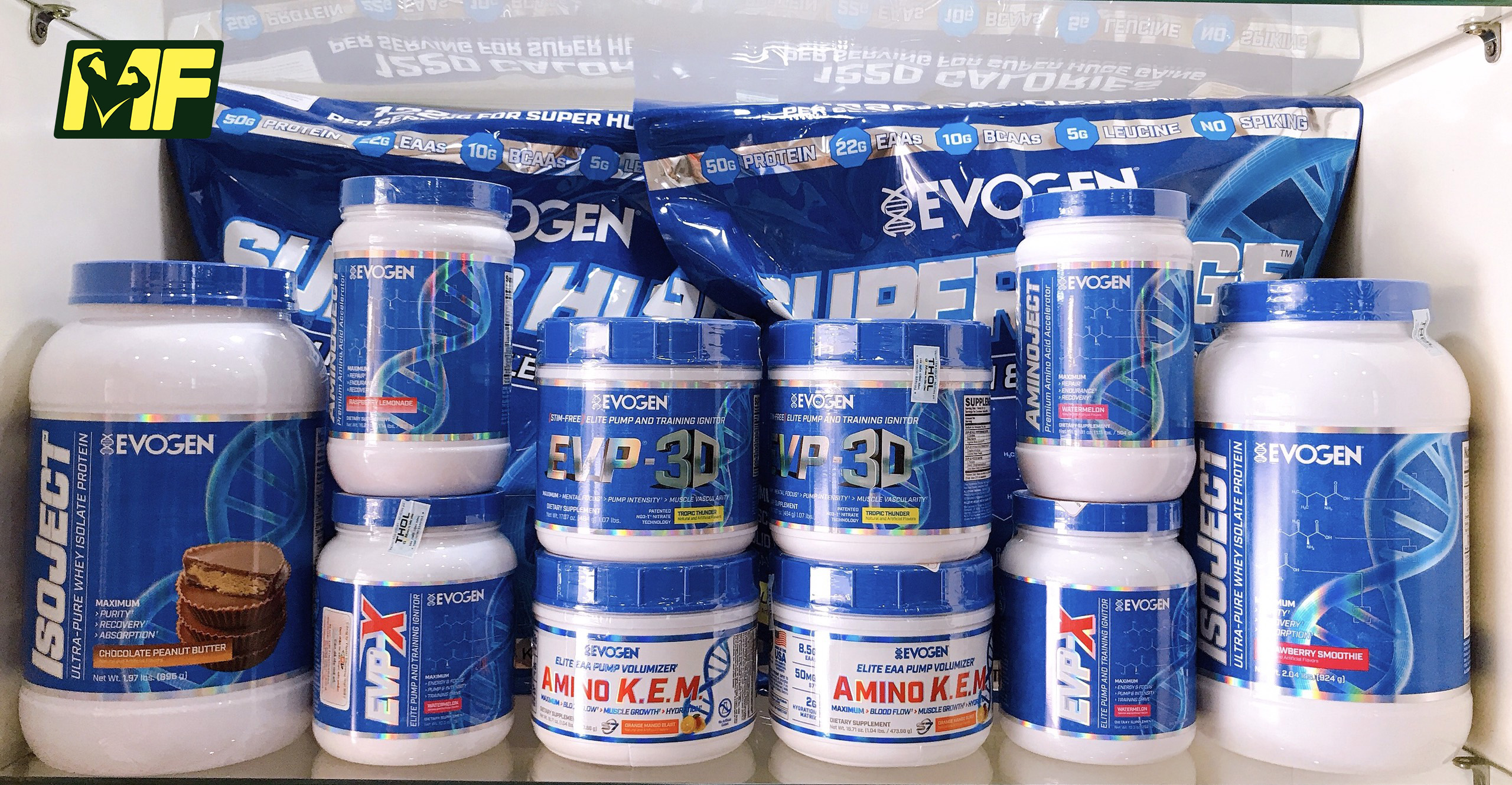 EVOGEN EVP-3D Năng Lượng Cao – Siêu Tăng Cơ – Không Caffein Kích Thích