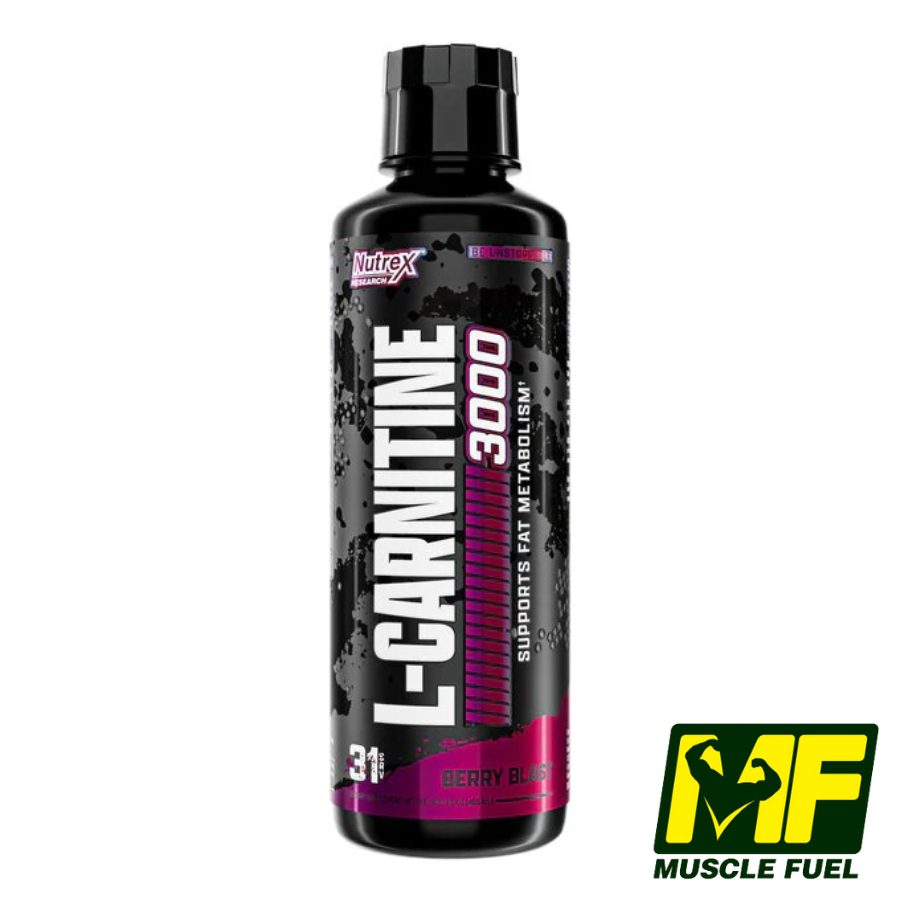 NUTREX L-CARNITINE 3000 DẠNG LỎNG 465ML (31 LIỀU DÙNG) - Muscle Fuel - MF