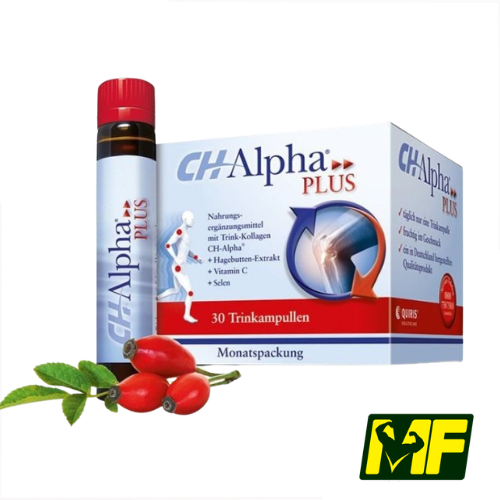 ch alpha mf CH-Alpha Plus hộp 30 ống uống, kèm 1 ống và quả tầm xuân