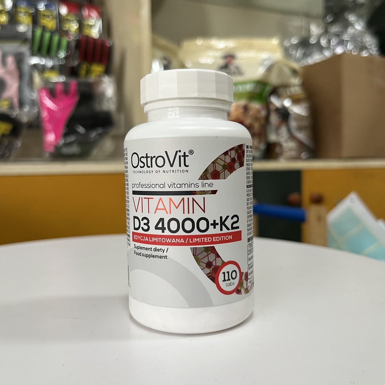 OstroVit Vitamin D3 4000 IU + K2 110 viên