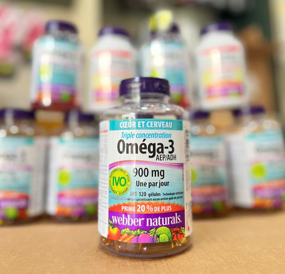 Webber Naturals Triple Strength Omega-3 EPA/DHA