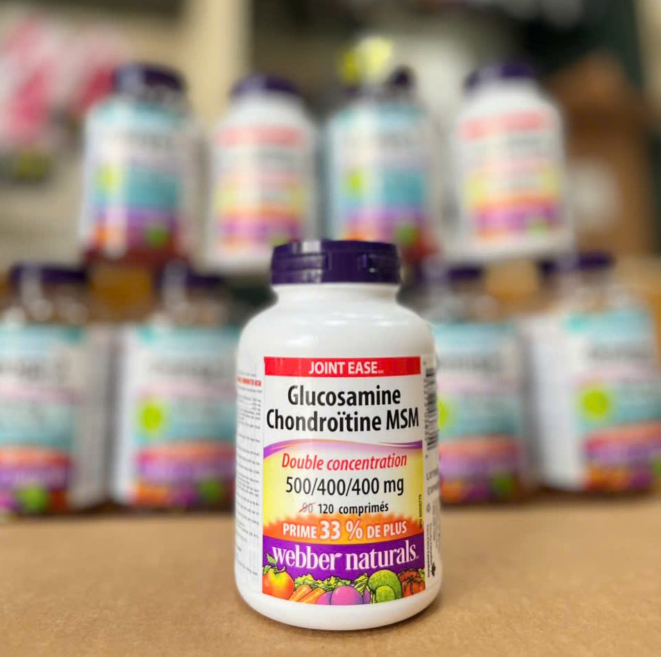 Webber Naturals Glucosamine Chondroitin MSM