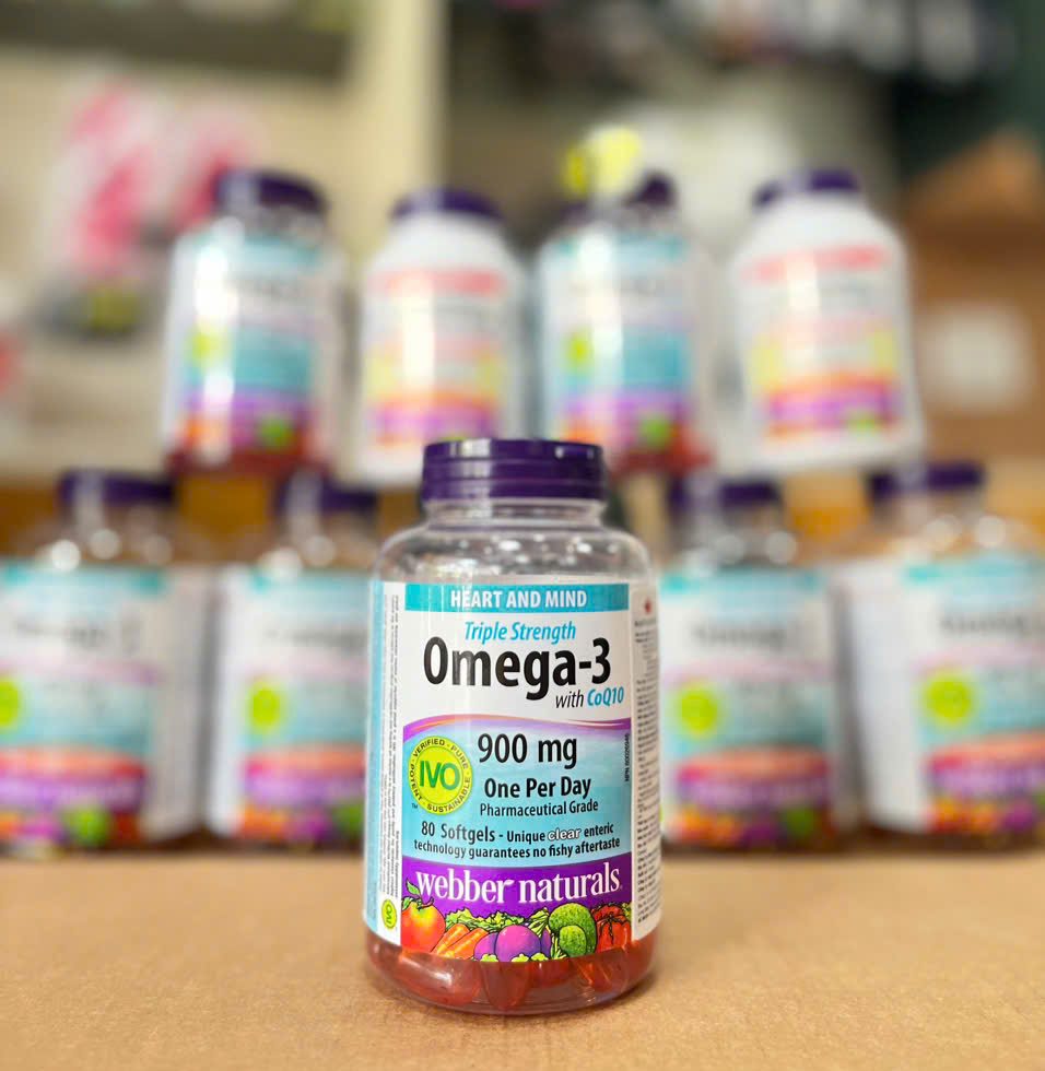 Webber Naturals Triple Strength Omega-3 with CoQ10