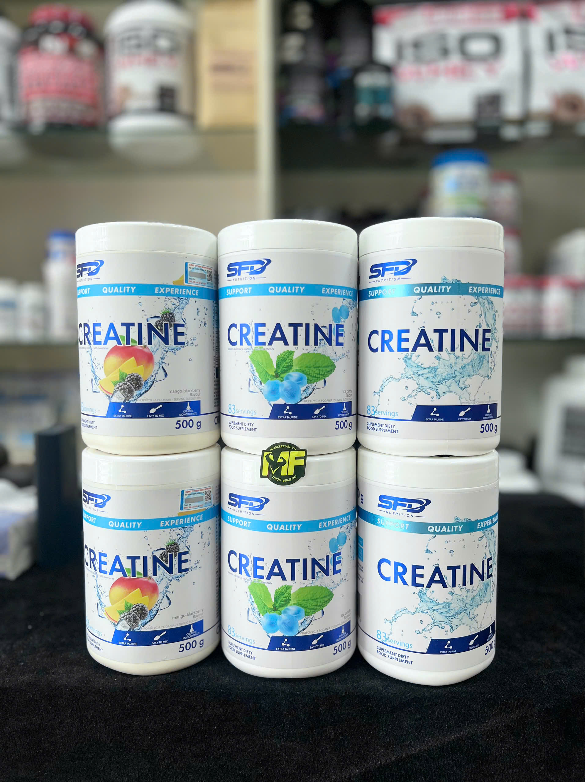 SFD Creatine MonoHydrate 500G 83 liều dùng 3 vị 